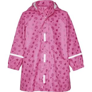 Playshoes - Regenjas - Roze - Hartjes overal