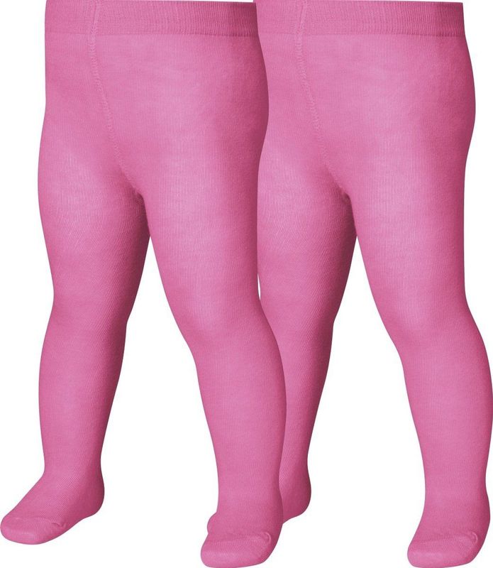 Playshoes - Maillot - Roze - Set van 2 - Katoenmix met Elastische Tailleband