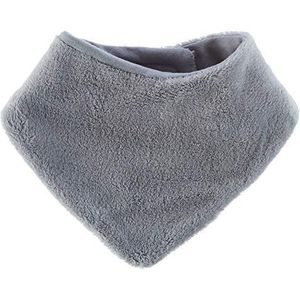 Playshoes Unisex baby fleece halsdoek wintersjaal, grijs, Eén maat