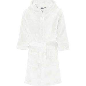 Playshoes - Fleece badjas met capuchon - Beige - maat 170-176cm