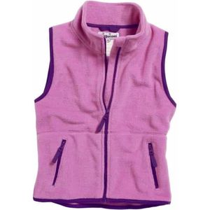 Playshoes - Fleece Vest - Kleurrijk - Uniseks - Ademend met Opstaande Kraag