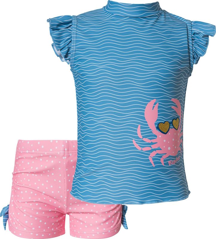 Playshoes Zwempak Krab Meisjes Polyester 2-delig Maat 74/80