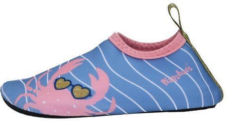 Playshoes - Uv-waterschoenen voor meisjes - Krab - Lichtblauw/roze - maat 18-19EU