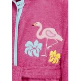 Playshoes - Badjas voor meisjes - Flamingo - Roze - maat 86-92cm