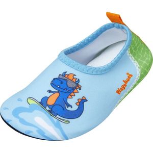 Playshoes - Uv-waterschoenen - Lichtblauw/Groen - Dino