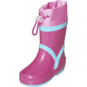 Playshoes - Regenlaarzen voor kinderen met trekkoord - Basis - Geel