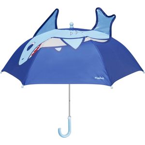 Playshoes - Paraplu voor kinderen - Haai - Blauw - maat Onesize