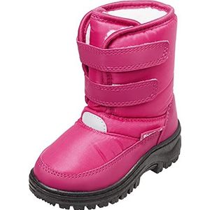 Playshoes Uniseks winterbootie met klittenbandsluiting voor kinderen, roze, 30/31 EU
