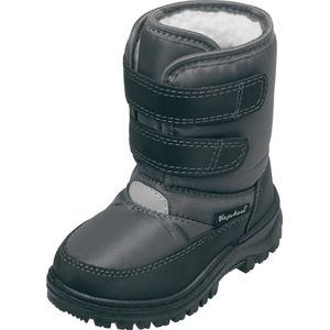 Playshoes Winterlaarzen, sneeuwschoenen, uniseks, kinderen, Grijze klittenbandsluiting