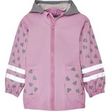 Playshoes Unisex kinderregenjas kat regenjas, roze, normaal