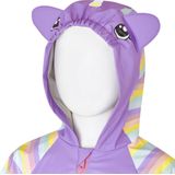 Playshoes - Regenjas voor kinderen - Eenhoorn - Roze en regenboog - maat 80cm