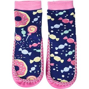 Playshoes - Huisschoenen - Roze - Snoep - Maat 22-23EU