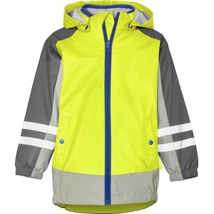Playshoes - Kinder Regenjacke - Neongelb - 3 in 1 Funktions-Regenjacke - Wind- en Wasserdicht