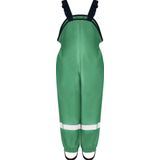 Playshoes - Fleece-Trägerhose - Regenhose - Groen - Wind- en Wasserdicht