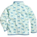 Playshoes Fleece Vest met All Over Paarden Print Turquoise