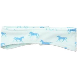 Playshoes Unisex kinderen paarden winter hoofdband, turkoois, één maat, turquoise, One Size