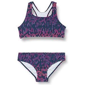 Playshoes Meisjesbikini met UV-bescherming, badpak, zwempak, badkleding, Allover, 110-116