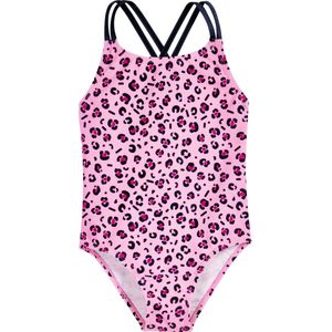 Playshoes - Badpak - Panterprint - UV Werend - Roze