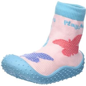 Playshoes Aquasocke waterschoenen, roze vlinders, 28/29 EU, roze vlinders