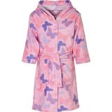 Playshoes - Fleece Badjas - Vlinders - Uniseks-kind - 134-140