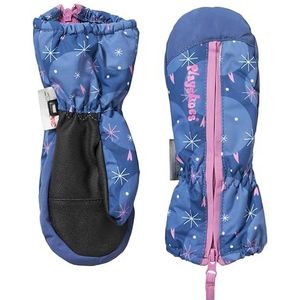 Playshoes Winterhandschoenen voor kinderen en jongens, Donkerblauwe ritssluiting, 1 (ca.1-2 anni)