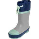 Playshoes Uniseks halfhoge gevoerde rubberlaarzen voor kinderen, grijs, 18 EU