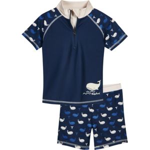Playshoes - UV-bescherming Badset - Wal - Tweedelig - Zwemshirt en Zwemshorts
