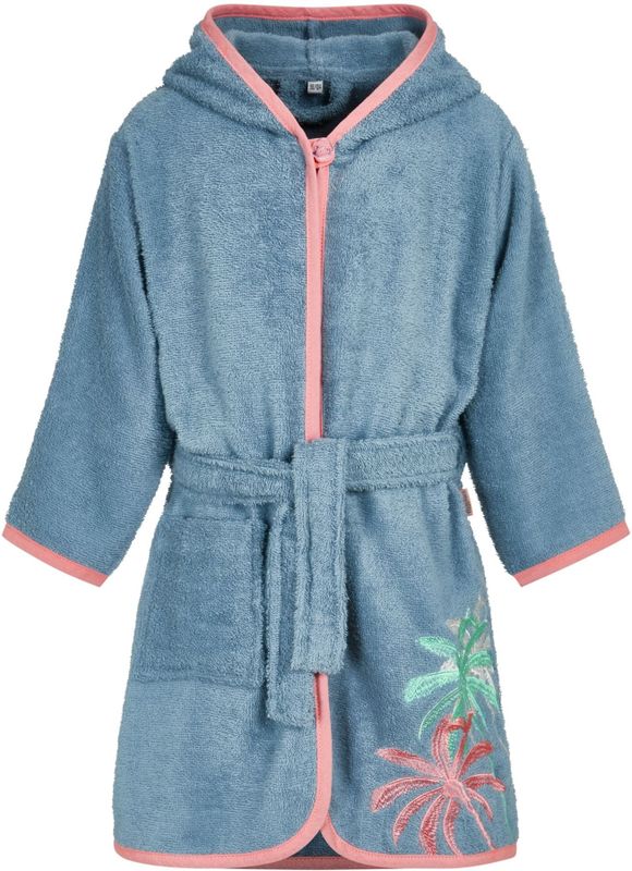 Playshoes - Badstof Badjas - Palmen - Uniseks - 110-116