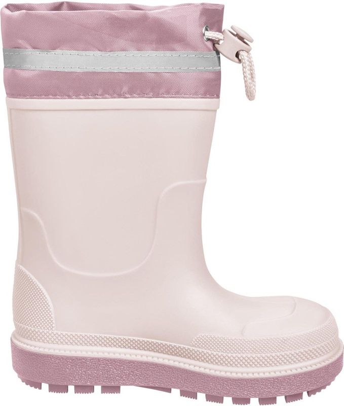 Playshoes Jongens Unisex kinderen rubberlaarzen, roze manchet, 24 EU, Roze manchet, 24 EU