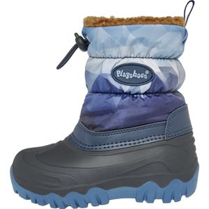 Playshoes - Snowboots - Blauw - Waterdicht - Zachte Voering