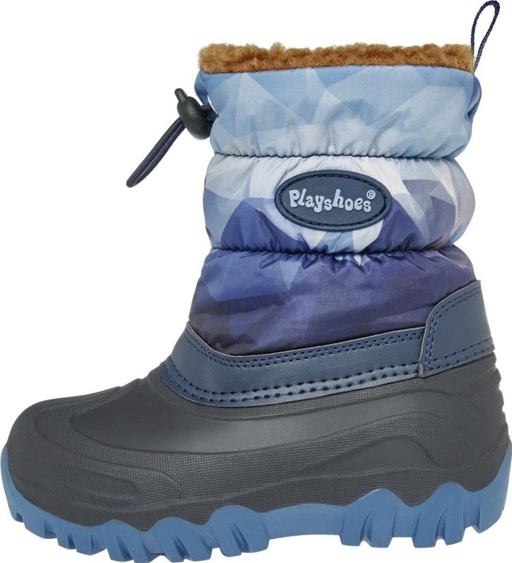 Playshoes - Snowboots - Blauw - Waterdicht - Zachte Voering