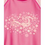 Playshoes - Badeshirt - Korte Mouwen - Huidbeschermer - Meisjes - Met Stippen - UV-bescherming 50+