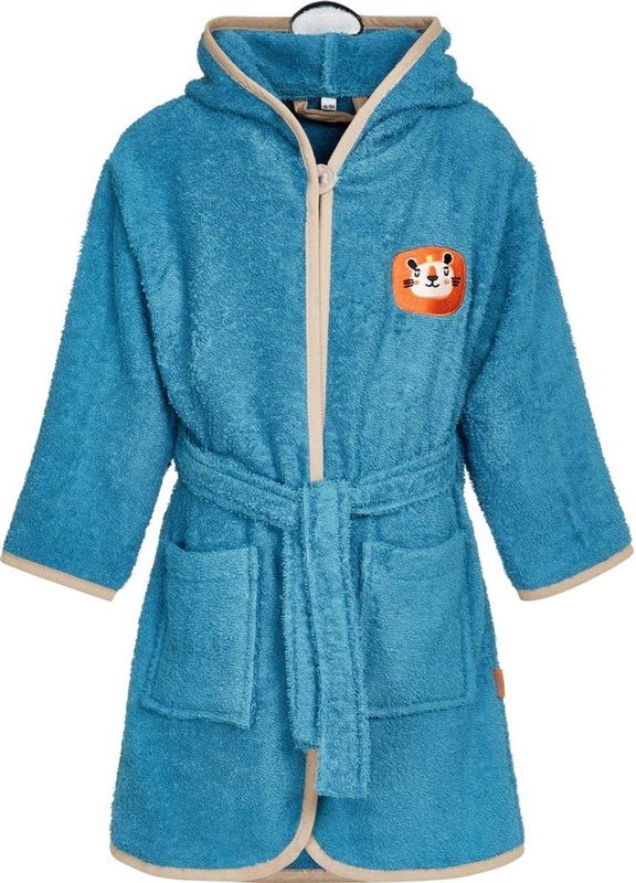 Playshoes - Kinderbadjas - Groen - Uniseks - Zachte Badstof