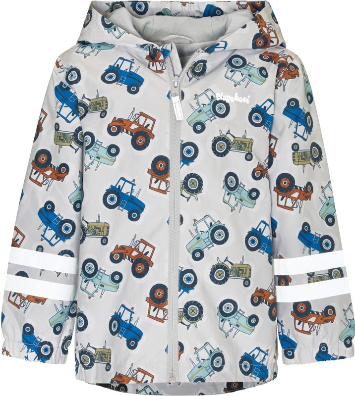 Playshoes - Regenjas - Uniseks - Kinderen - Tractoren - Waterdicht - 8000 mm Waterkolom