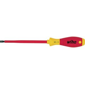Wiha Schroevendraaier | snedebreedte 3 mm | klinglengte 100 mm VDE geïsoleerd | met maatindicatie | 1 stuk - 00821 00821