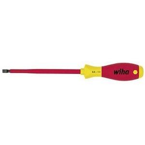 Wiha 320N055175 Schroevendraaier SoftFinish electric sleufkop 5.5 mm x 175 mm - 00827