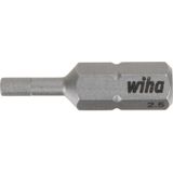 Wiha 70130025 Bit Standard 25 mm zeskant 1/4" C6,3 2.5 mm - 01704