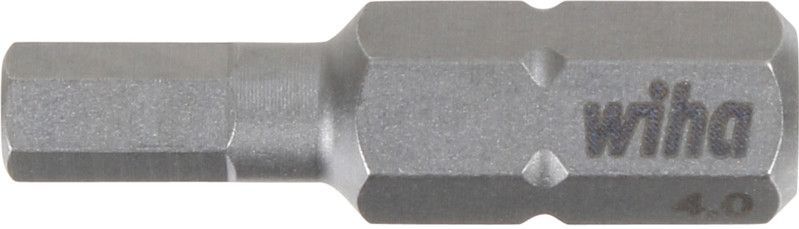 Wiha 70130040 Bit Standard 25 mm zeskant 1/4" C6,3 4.0 mm - 01706