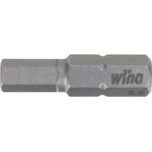 Wiha 70130050 Bit Standard 25 mm zeskant 1/4" C6,3 5.0 mm - 01707