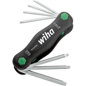 Wiha Multitool PocketStar TORX® 7-delig SB-versie met euroslot ophanger - 23053