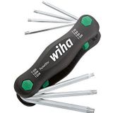 Wiha Multitool PocketStar | TORX® | Tamper Resistant | (met boring) | 7-delig | SB-versie | met euroslot ophanger - 25164 - 25164