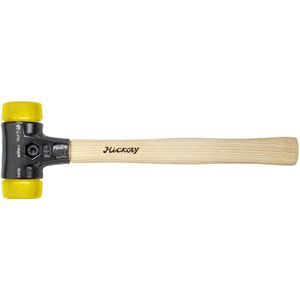 Wiha Kunststof hamer Safety | middelhard/middelhard | met hickorysteel | rond-slagkop | 40 mm - 26641 - 26641a