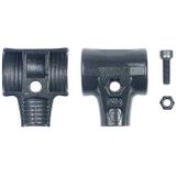 Wiha 8290080 Hamerschaalset met schroef en borgmoer voor kunststof hamer Safety 80 - 26672