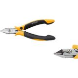 Wiha Zijkniptang Professional ESD brede, spitse kop en draadklemveer met kleine facet (26822) 115 mm