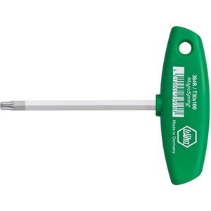 Wiha 364R020100 Stiftsleutel met dwarsgreep TORX® MagicSpring® mat verchroomd T20 x 132 mm - 27967