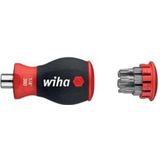 Wiha Schroevendraaier met Bitmagazijn Magnetisch TORX® met 6 Bit - Stubb - 1/4 - 33743