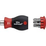 Wiha Schroevendraaier met Bitmagazijn Magnetisch TORX® met 6 Bit - Stubb - 1/4 - 33743