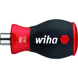 Wiha Schroevendraaier met bitmagazijn magnetisch TORX® met 6 bits, Stubby, 1/4 in blister - 33744