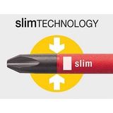 Schraubendreher SoftFinish® electric slimFix Phillips PH1 x 80 mm (35393) - Wiha