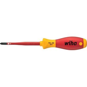 Wiha 3211 SoftFinish electric slimFix VDE Schroevendraaier - Phillips - PH1 x 80mm